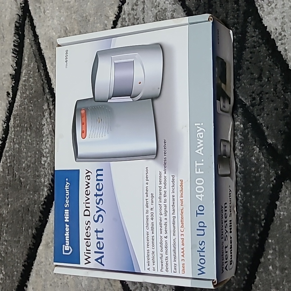 BUNKER HILL SECURITY WIRELESS DRIVEWAY ALERT SYSTEM